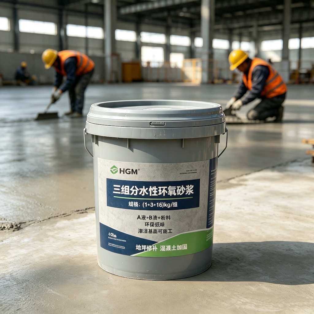 墉桥三组份水性环氧砂浆